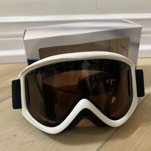 White Womens Ski Goggles